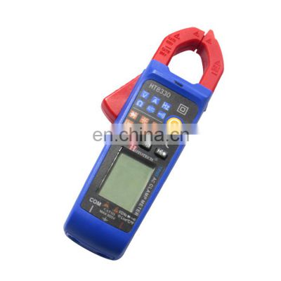 HT100 Full LCD display DC/AC 200A current  600V voltage clamp meter OEM ODM