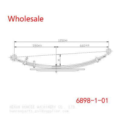 6898-1-01 Light Duty Vehicle Rear Wheel Spring Arm Wholesale For Huanghai