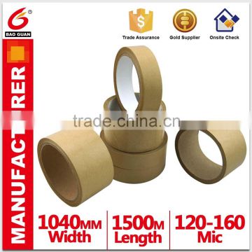Water active Adhesive Kraft Paper Material end tape made in China