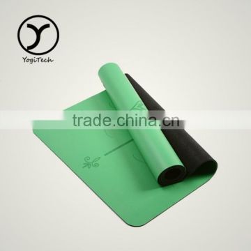 Anti-Tear wear-resisting white rubber base pu leather durable mat
