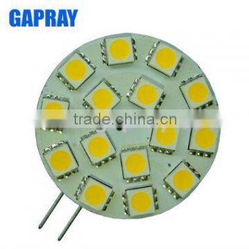 Shenzhen Factory 120deg 12v SMD 2.5w G4 round for boat