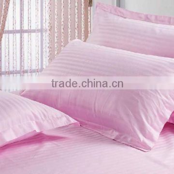 100 cotton stripe dye color fabric for hotel bed sheet
