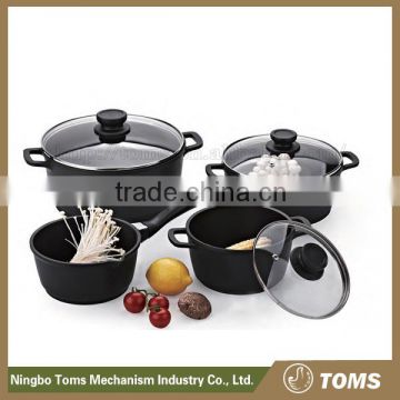 Top quality and new design 7PCS cookware set