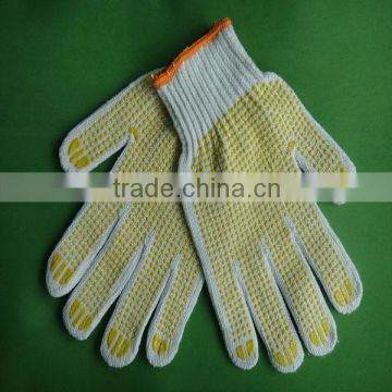 Best selling pvc dot rescue glove