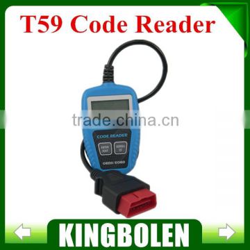 2015 Best Selling CAN OBD2/EOBD Mini Code Reader T59 with English/Spain/French/German Language