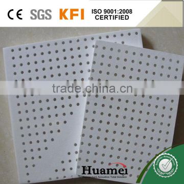 Perforated Acoustic ceiling board for interior decoration and supermarket