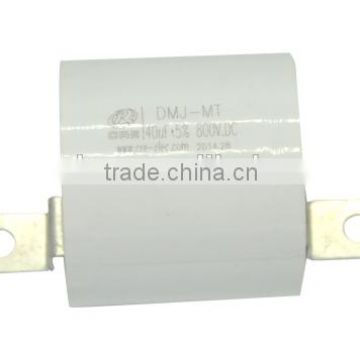 DC-Link Polypropylene Film Capacitor, DMJ-MT Series, high pulse current, copper nut leads