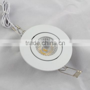 3W COB Led Downlight/ Recessed Mounted COB Ceiling Light/ 90mm Down Led Light (SC-A121)