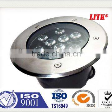 CE,IP65,good quality, DMX compatible,12W LED RGB inground light, LED RGB underground light 24V DC,dimmable,
