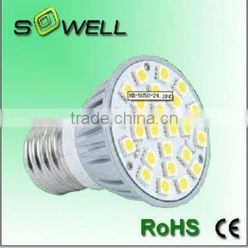 110V/230V 3.6W GU10/E14/E27/B22 5050SMD 2900-7000K 50000hrs LED bulb