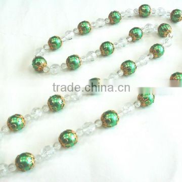 Hand strung Beads/Green