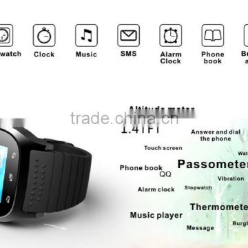 sim card wifi bluetooth smart mobile phone bluetooth smart watch waterproof mobile phone watch