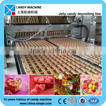 Depositing soft jelly candy making machine in hot sale