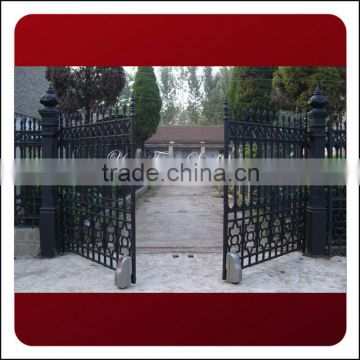 High quality outdoor cast iron gate
