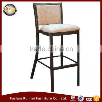 China Durable Comfortable Aluminum Used High Bar Chair                        
                                                Quality Choice