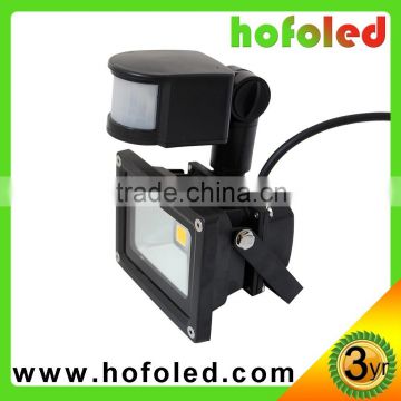 High Quality led flood light 10w motion sensor security light