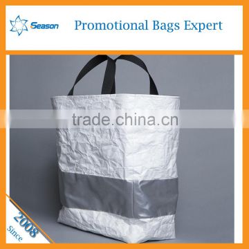 Wholesale Factory price Kraft paper material dupont tyvek tote bag for shopping                        
                                                                                Supplier's Choice