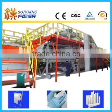 Airlaid paper production line for industrial wipes, Airlaid paper production equipment for industrial wipes