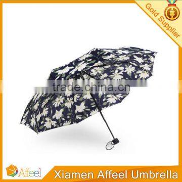 The lily umbrella flower umbrella print