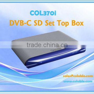 DVB equipmnet/DVB-C Set Top Box/digital tv set top box/SD STB COL370i