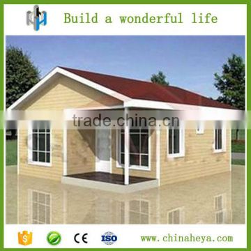 2016 export China cheap one bedroom prefabricated houses kiosk kits booth villa for sale