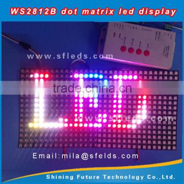 5050 rgb led panel 16*16 RGB Led Dot Matrix