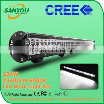 2015 Sanyou 180W 18000lm 6000k LED Auto Work Light Bar, 36inch led light bar for offroad, Jeep, SUV