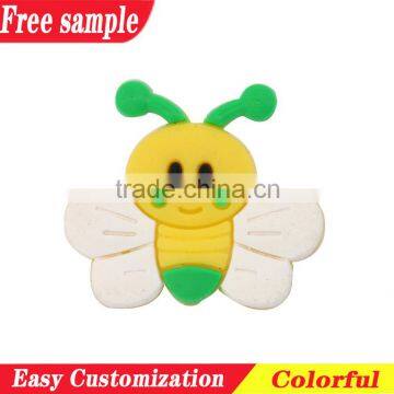 Little honeybee design soft clogs charm