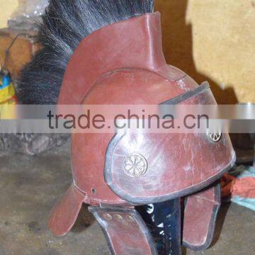 MEDIEVAL LEATHER HELMET