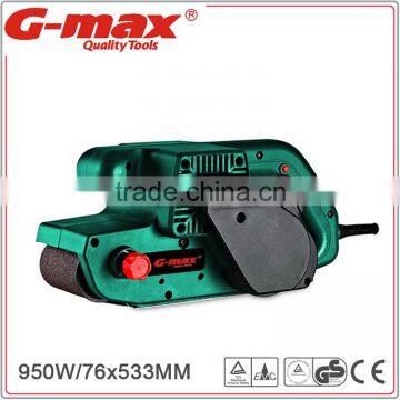 G-max Hot-sell Wood Horizont Belt Sander With 900W Motor GT11862