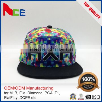 Cheap Hip-Hop Embroidery Military Snapback Cap Hats Trucker Cap Custom