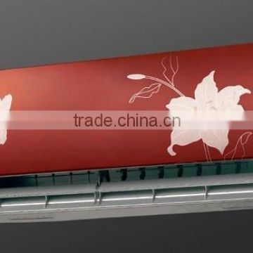 Wall Split Air Conditioner( 9000-36000btu )flower painted new panel
