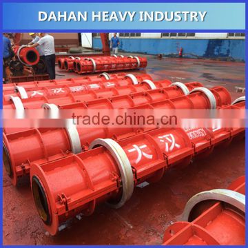 Concrete pipe pole making machine with forms in Shandong
