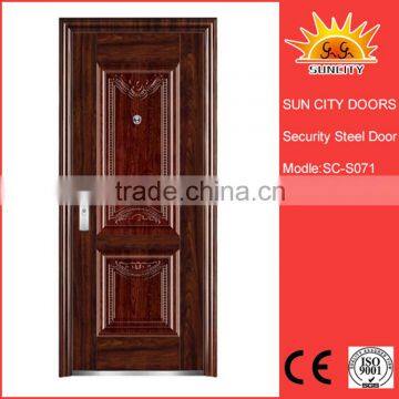 SC-S071 Hot selling 2016 wrought iron front doors,security door designs