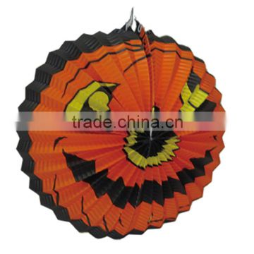 Clown face pumpkin paper lantern