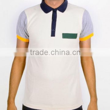 color combination collar design polo shirts