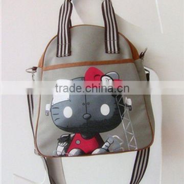 zhejiang bags factory new style fashion ladies' handbag and canvas messenger bags