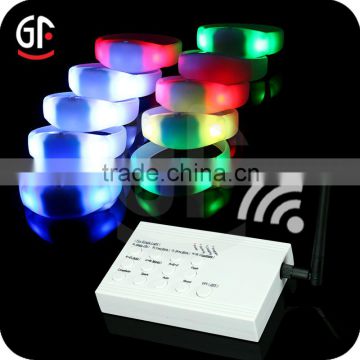 Wholesale Glowing Gift Item 2016 Hot Sell Remote Controlled Led Bracelet