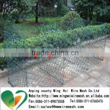 welded gabion box/wire mesh/stone cages/decorative wall