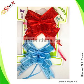 fashion colorful pull gift bow