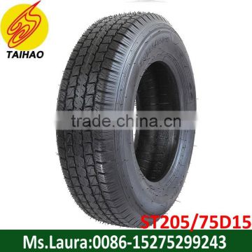 USA Market DOT "MK" Small Trailer Tire ST Tralier Tire 205/75D15