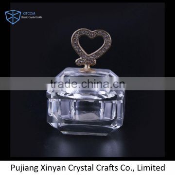 Best selling custom design beauty crystal jewelry box with good prices