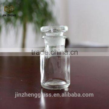 China suppliar 30ml clear glass reagent bottle