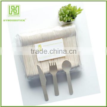 Disposable Wooden Cutlery Sets - 300 Piece Total