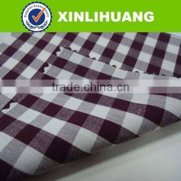 CVC Yarn dyed shirting fabric/China fabric supplier