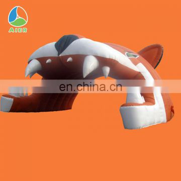New design durable bear advertising inflatable arch