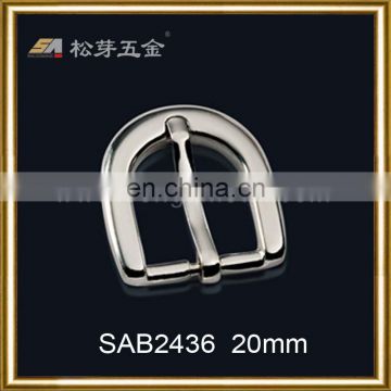 Hot sale metal square buckle nickel color pin buckle use for dog collars/bag