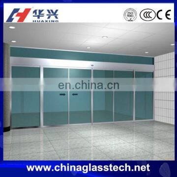 Easy installation exterior latest style 6/8/10 mm tempered opaque glass upvc garage door panel