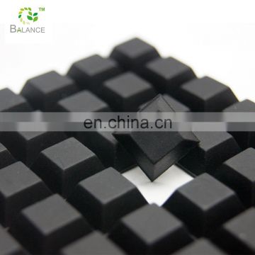 EPDM/ Silicone /Glass cement adhesive rubber bumper pads