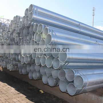 EN50086 Hot Dip Class B 5 Inch Pre Galvanized Round Steel Pipe